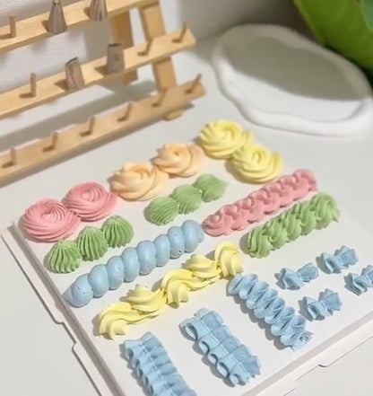 12 Piece Stainless Steel Cake Icing Frosting Piping Bag & Coupler Tips with Nozzles